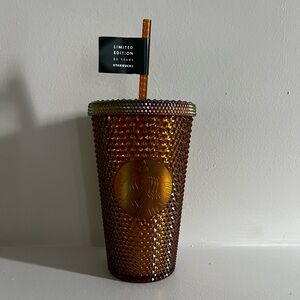 NWT Starbucks Bronze 16oz Cup